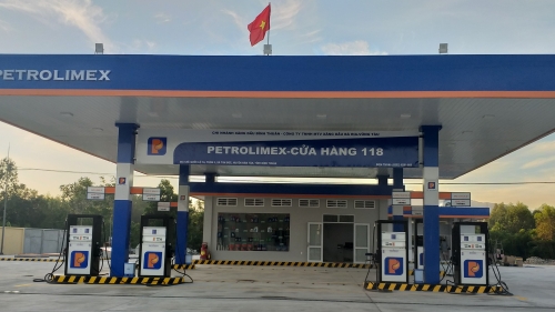 Bình Thuận: Trạm sạc VinFast - Cửa hàng xăng dầu Petrolimex BRVT Số 118